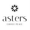 asters, specialty coffee logo